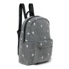 STUDIO NOOS Denim Midi Backpack - batůžek l Grey Hearts