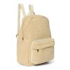 STUDIO NOOS Teddy Midi Backpack - batoh s přední kapsou  l Ecru