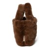 STUDIO NOOS Faux Fur Mini Handbag | Brown