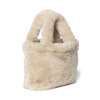 STUDIO NOOS Faux Fur Mini Handbag | Natural