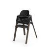 StepsHighChair WarmBrown Seat BS Black Pos1 eCom 1