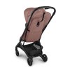Bugaboo Butterfly 2 travel stroller black chassis dusty pink fabrics dusty pink sun canopy x PV007932 03
