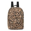 STUDIO NOOS Cotton Midi BACKPACK - batůžek s přední kapsou | Brown Leopard