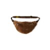 STUDIO NOOS Faux Fur Mini FANNY pack - ledvinka | Brown