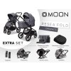 Moon SET EXTRA ReSea FOLD GRAPHITE včetně adaptérů, pláštenky, nánožníku black, přebalovací tašky, moskytiéry a sluneční clony