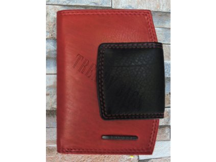 Dámská peněženka Bellugio 51C  červeno-černá