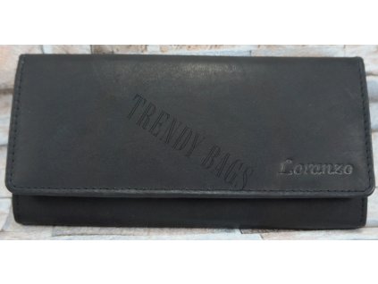Dámská kožená peněženka LORANZO 240 černá