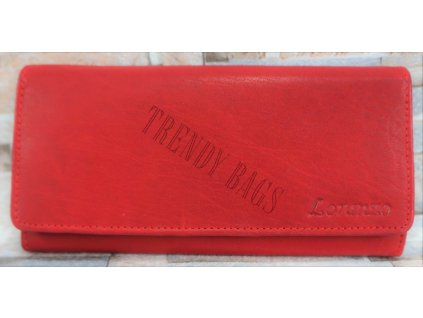 Dámská kožená peněženka LORANZO 240 červená