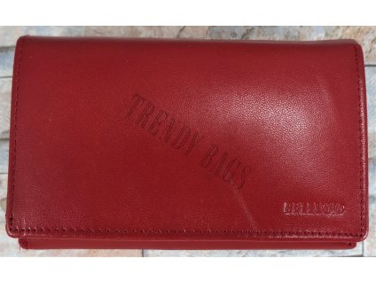 Dámská kožená peněženka BELLUGIO 250 červená