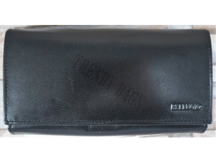 Dámská kožená peněženka BELLUGIO 230 podlouhlá černá