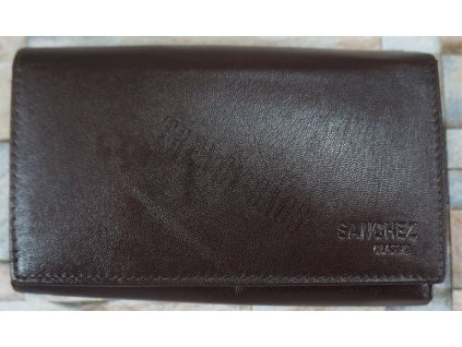 Dámská kožená peněženka SANCHEZ 250 hnědá