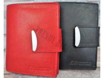 Pánská kožená peněženka loranzo.4 do výšky s zapínání