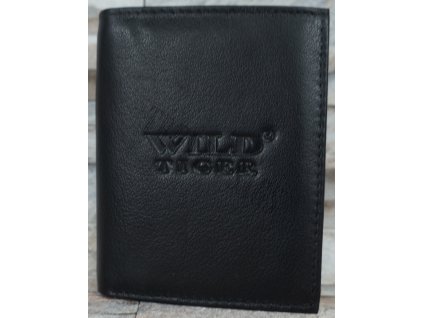 Pánská kožená peněženka WILD TIGER do výšky