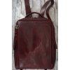 kožený městský batoh Velio vínový