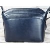 Kožená dámská crossbody kabelka VERA PELLE Summer modrá
