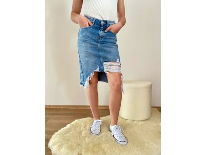 ATYPICKÁ TRHANÁ SUKNĚ WL-16