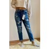 JEANS MODRÉ DLOUHÉ "Boyfriend" HM-AB-20 (Velikost XS)