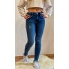 JEANS MODRÉ DLOUHÉ RE-85 (Velikost XS)