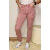 JEANS RŮŽOVÉ SKINNY MS-01-36 (Velikost XS)