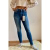 JEANS MODRÉ DLOUHÉ  Push-Up  MS-25-4 (Velikost 32)