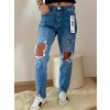 JEANS MODRÉ DLOUHÉ MOM FIT - HM -41