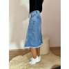 ATYPICKÁ JEANS SUKNĚ E - 03