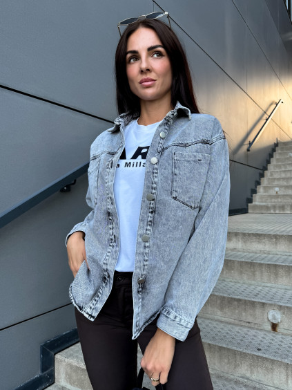 riflová bunda šedá oversize3 2