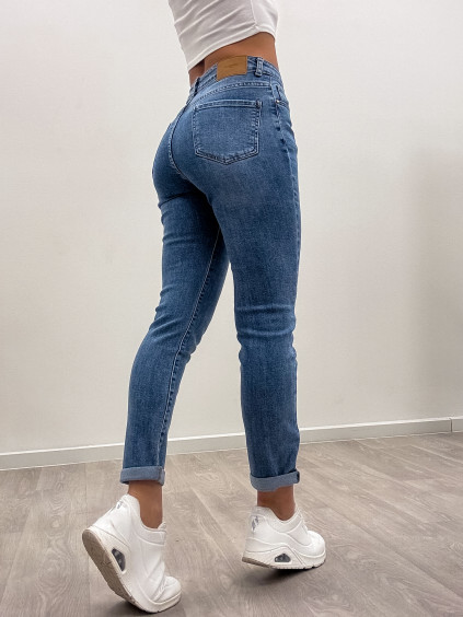 džíny boyfriend modré1 2