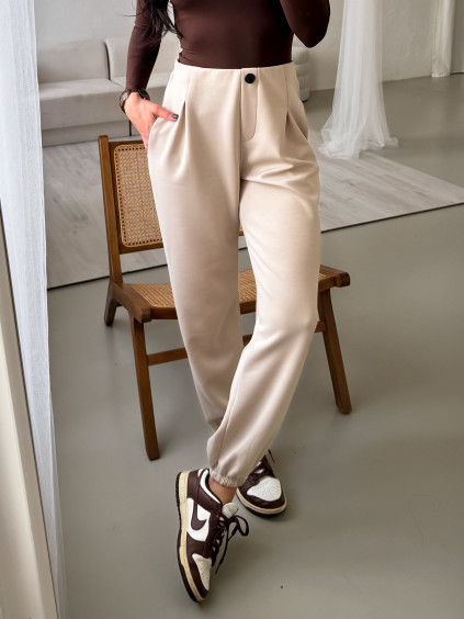 tepláky krémové1 3