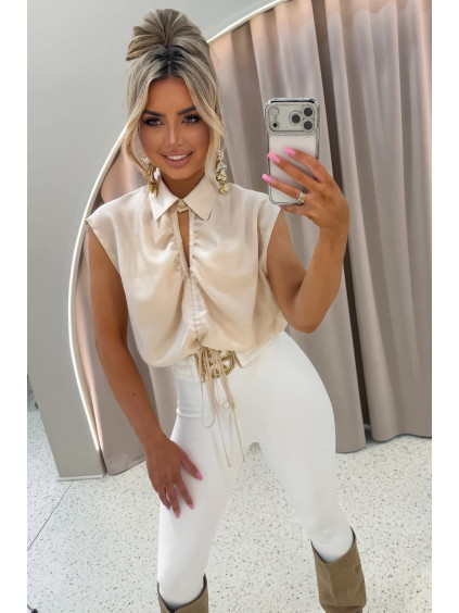 Košile Glami krémová