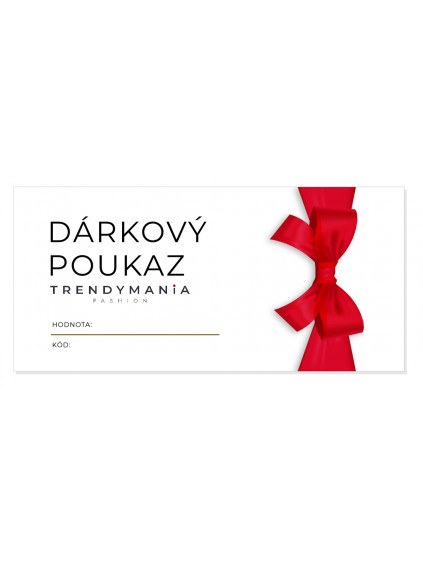 darkovy poukaz trendymania fashion eshop