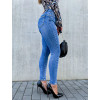 džíny modré hladké push up3 2