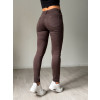 06 čokoládové hnědé skinny džíny6 2