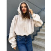 mikina zateplená oversize krémová3 2