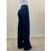 Tmavě modré široké džíny M.SARA
