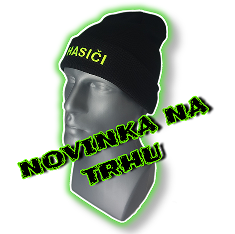 Zimní čepice Hasiči Novinka