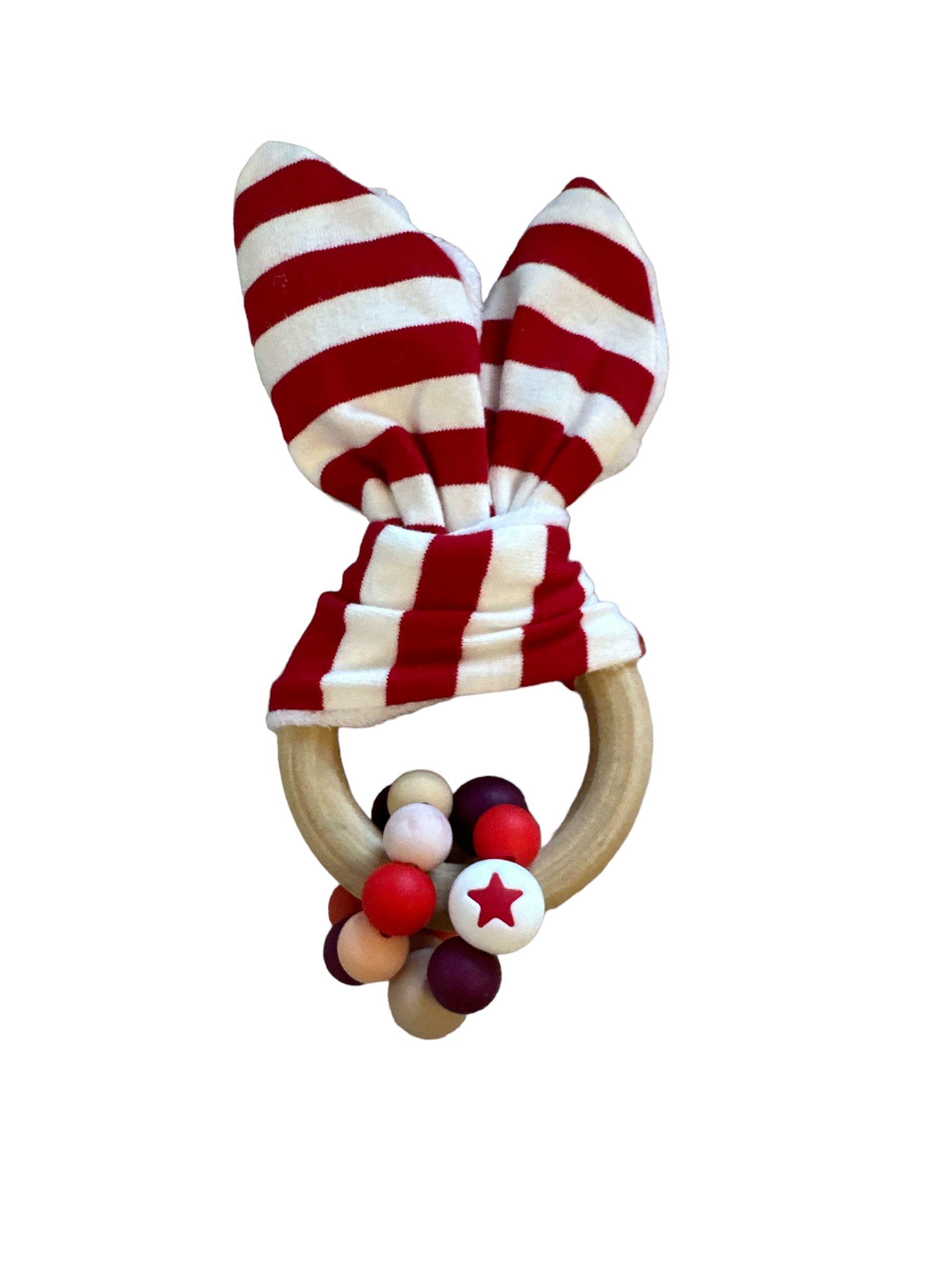 Kousací ouška s korálky