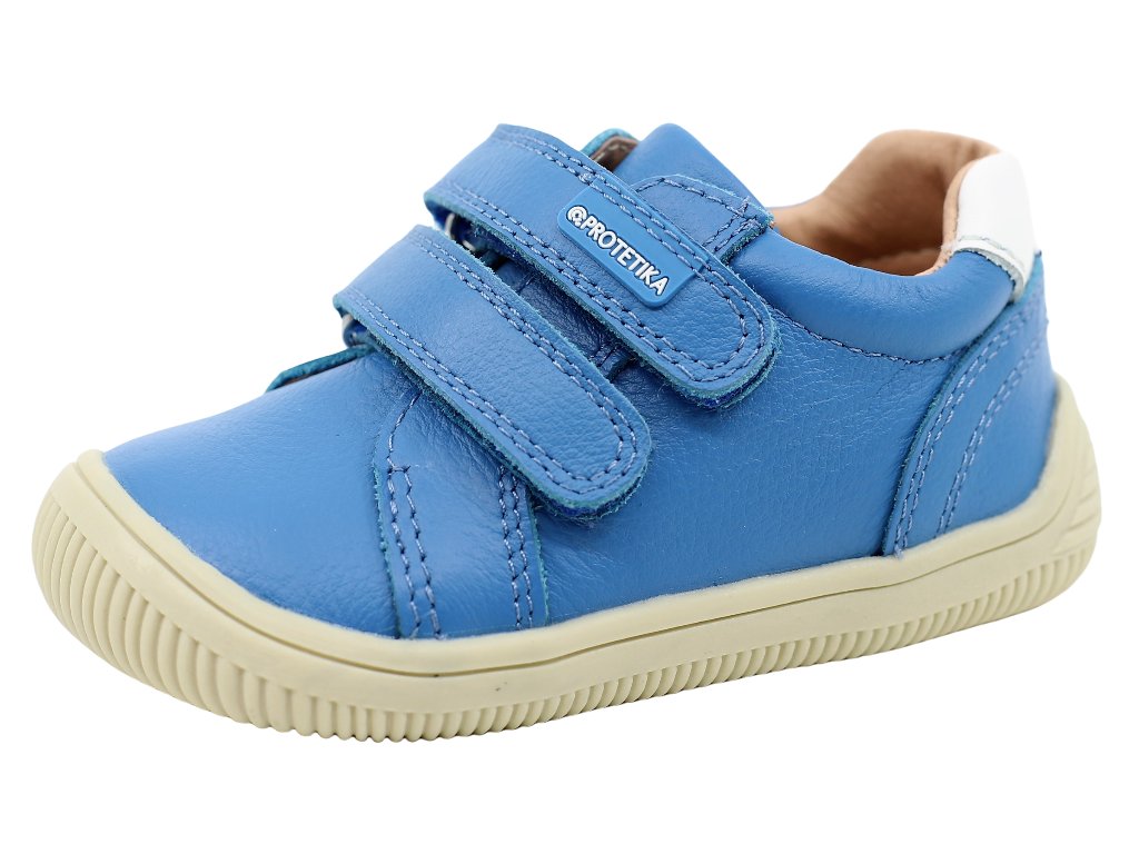 Celoroční dětská obuv BAREFOOT PROTETIKA, model LAUREN blue