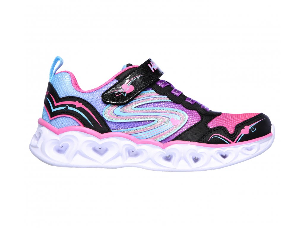 Dětské svítící tenisky SKECHERS, model 20294L/BKMT - TrendyShoes.cz