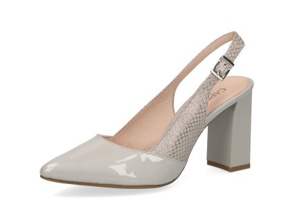 Dámské lodičky CAPRICE, model 9-29604-24 208 lt grey comb.
