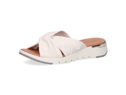 Dámské pantofle CAPRICE, model 9-27203-34 160 white soft nap.