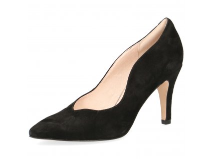 Dámské lodičky CAPRICE, model 9-22403-24 904 black suede