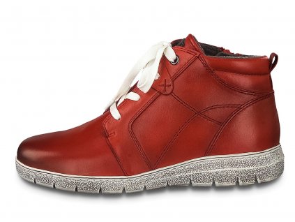 Dámské kotníkové boty JANA, model 8-25233-25 500 red