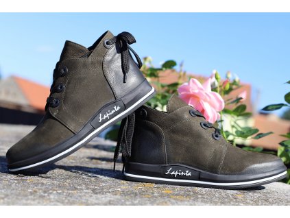 Dámské kotníkové boty LA PINTA, model 0010-LP2001-LP0 70 khaki