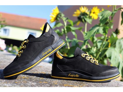Dámské kožené boty LA PINTA, model 0010-LP2006-LP0 51.178 black
