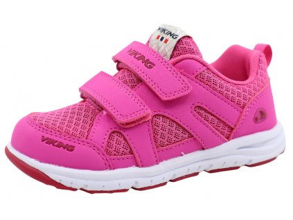 Celoroční dětské boty VIKING, model 3-48920-9 ODDA LOW pink