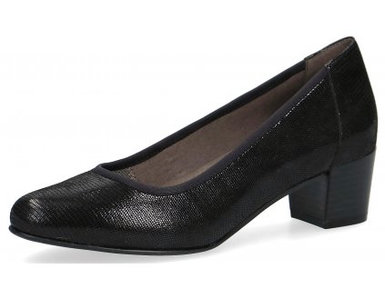 Dámské lodičky CAPRICE, model 9-22308-29 010 black reptile
