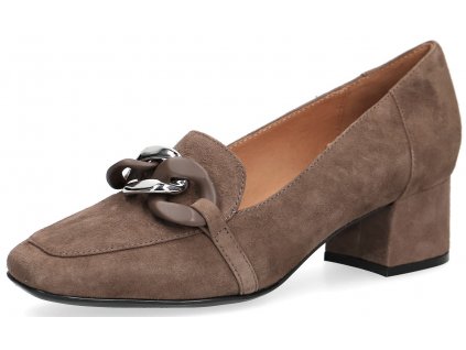Dámské lodičky CAPRICE, model 9-24305-29 367 dk taupe suede