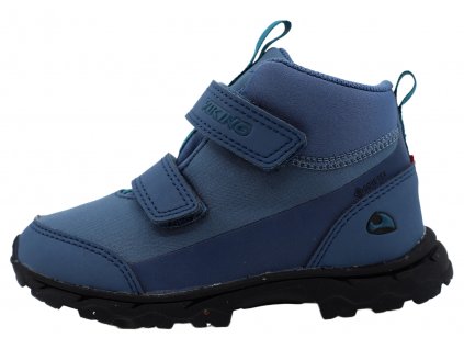 Celoroční dětské boty VIKING, model 3-52005-7455 ASK MID F GTX denim/petrol