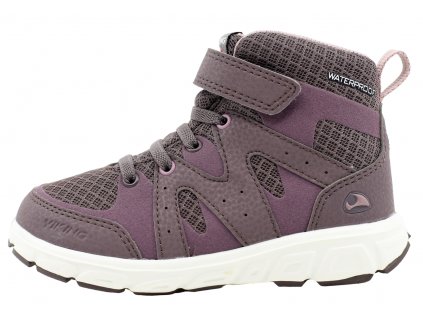 Celoroční dětské boty VIKING, model 3-48010-6294 TOLGA MID WP plum/dusty pink